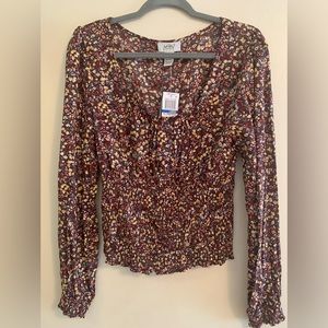 Just Polly New York blouse top